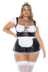 Costume de soubrette française Mapale 60043X, couleur : comme sur la photo